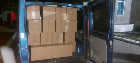 Contrabandă cu peste 600.000 țigarete. Șase persoane reținute, dintre care trei angajați ai Poliției de Frontieră